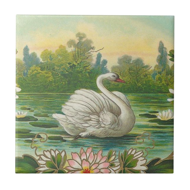 Swan Tile (Front)