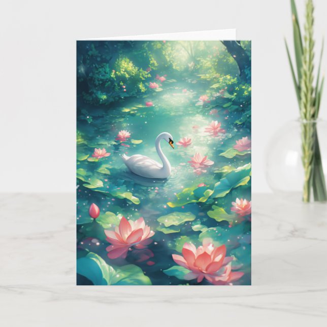 Swan Tranquil Realm Card (Front)
