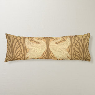 Swan wallpaper design body cushion