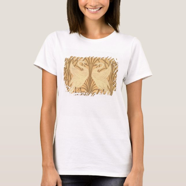 Swan wallpaper design T-Shirt (Front)