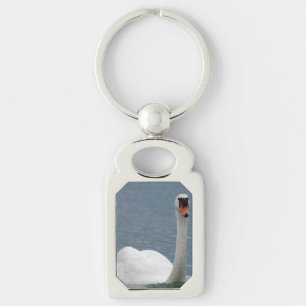 Swan Wedding Shower Water Bird Peace Love Destiny Key Ring