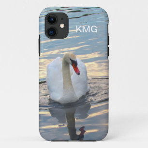 Swan with Reflection iPhone 11 Case