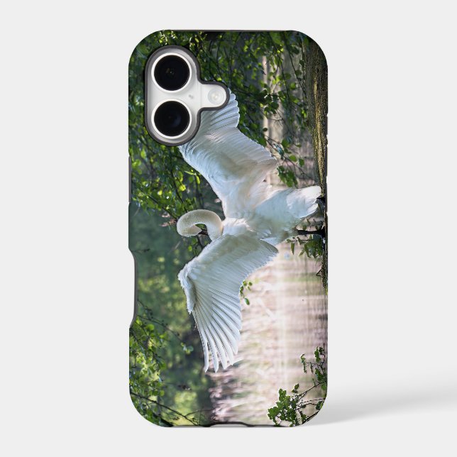 Swan with Wings Spread (Back)