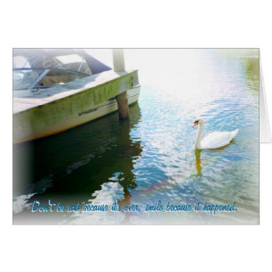 Swanboat Any Occasion Card