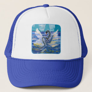 Swans "Art by Kids" Trucker Hat