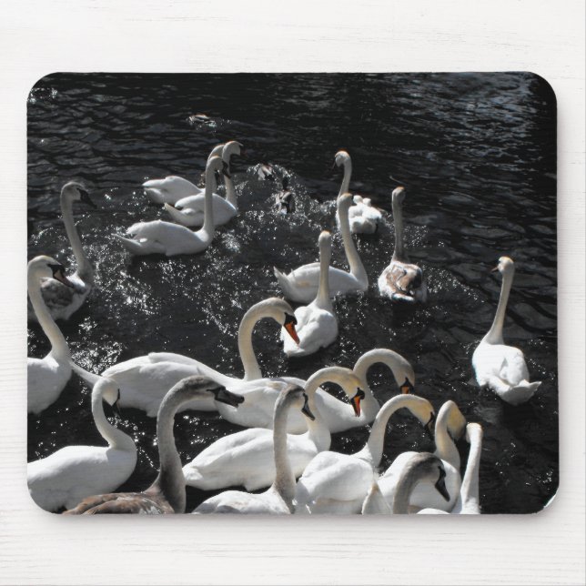 Swans away mouse pad (Front)
