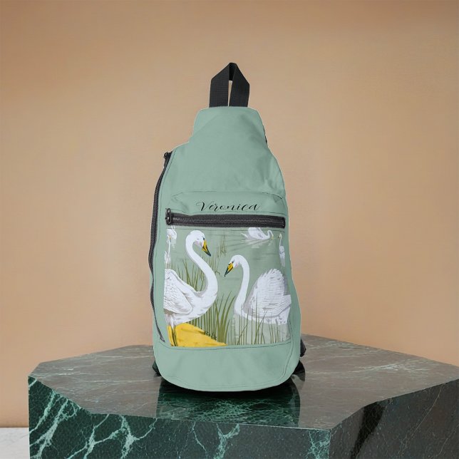 Swans By Verneuil Sling Bag (Creator Uploaded)