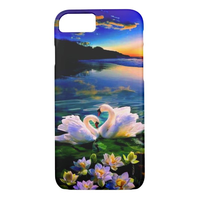 Swans Case-Mate iPhone Case (Back)