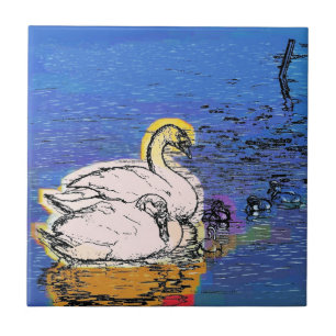 SWANS CERAMIC TILE