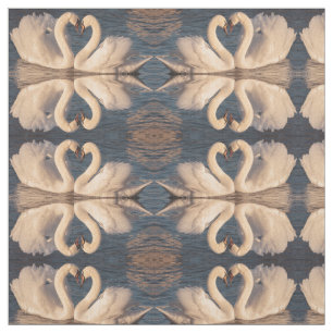 Swans Fabric