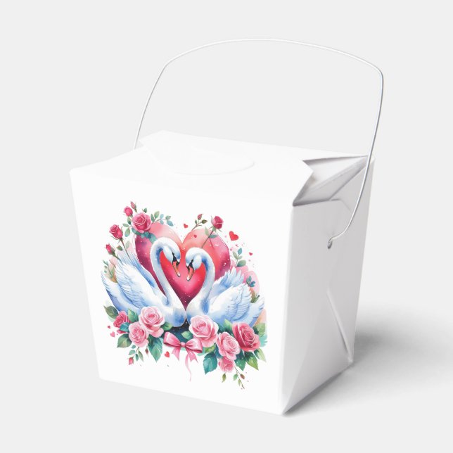 Swans Favour Box (Front Side)