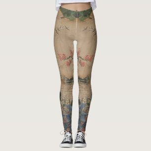 Swans in Flight Leggings