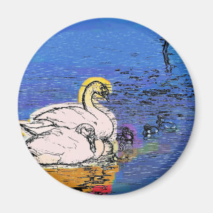 SWANS MAGNET