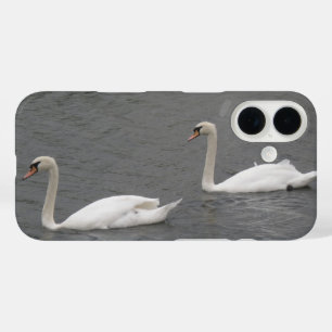 Swans on the River iPhone 16 Case