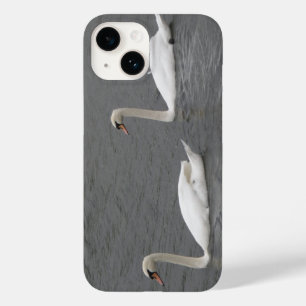 Swans on the River iPhone Case