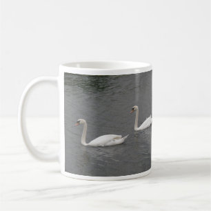 Swans on the River Mug