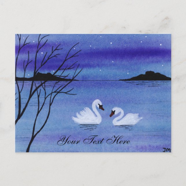 Swans Postcard (Front)