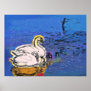 SWANS POSTER