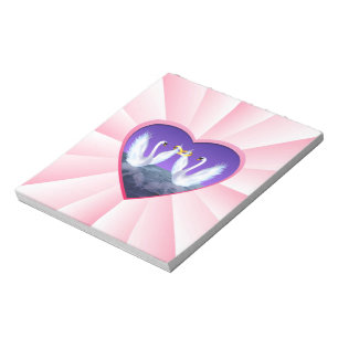 Swan's Wedding Notepad