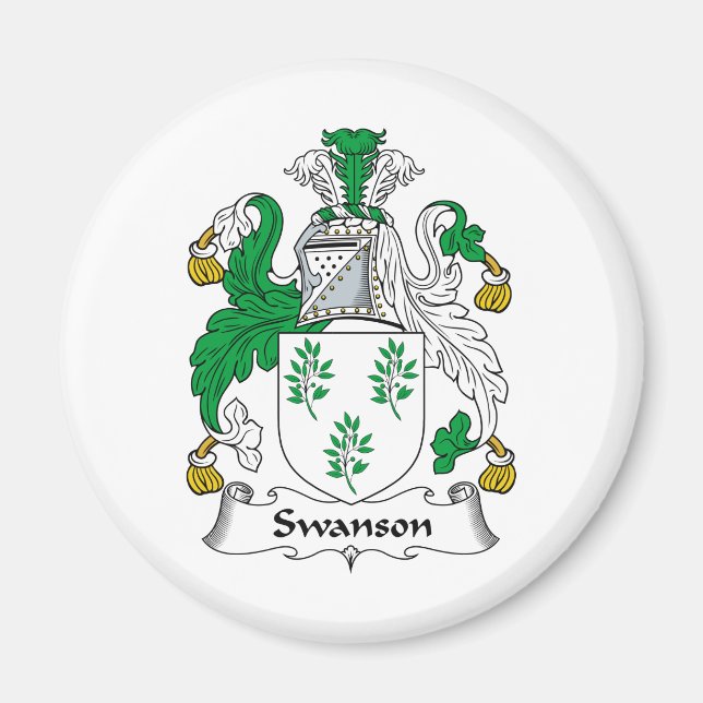 Swanson Family Crest Magnet (Front)