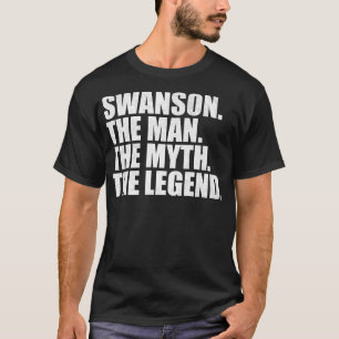 SwansonSwanson Family name Swanson last Name Swans T-Shirt