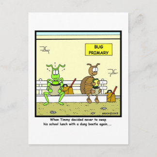 Swap lunch? postcard