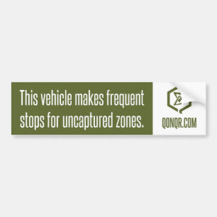 Swarm Frequent Stops Bumper Sticker