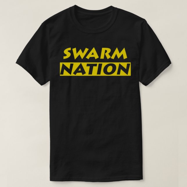 Swarm Nation Premium  T-Shirt (Design Front)