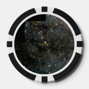 Swarm of Glittering Stars in the Large Magellanic Poker Chips