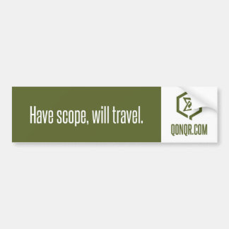 Swarm Scope Travel Bumper Sticker