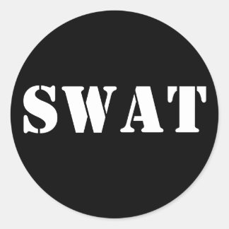 SWAT CLASSIC ROUND STICKER