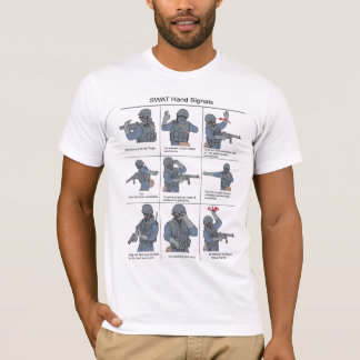 SWAT Hand Signals T-Shirt