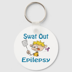 Swat Out Epilepsy Keychain