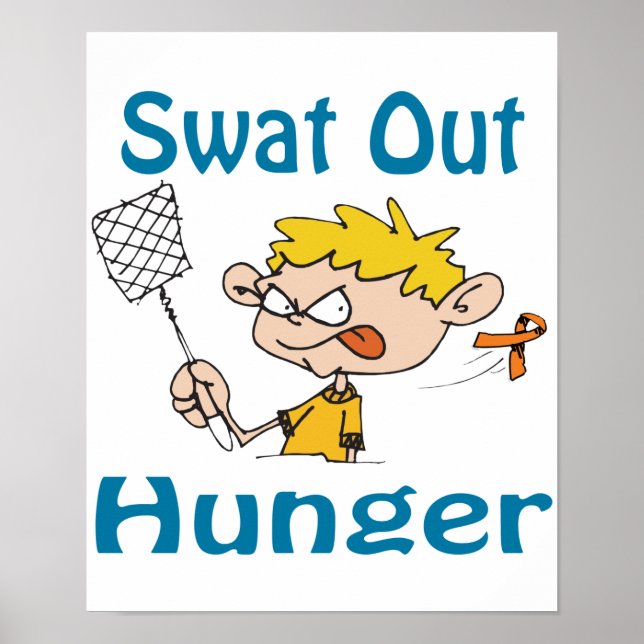 Swat Out Hunger Poster (Front)