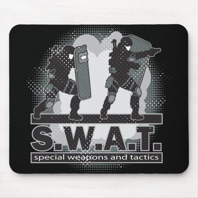 SWAT Team Entrance Mouse Pad (Front)