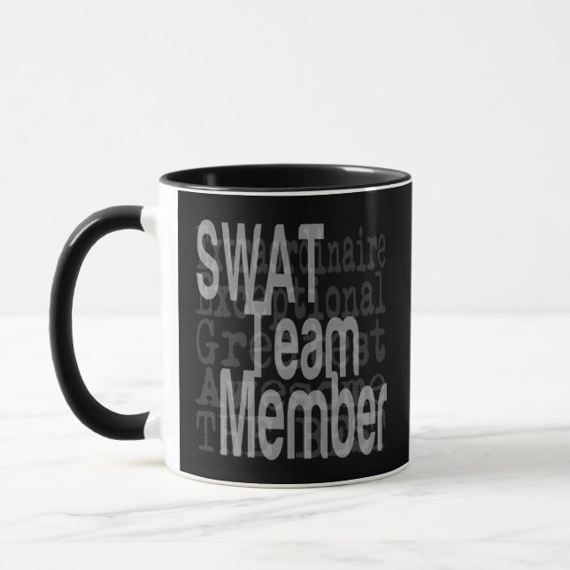 SWAT Team Member Extraordinaire Mug (Left)