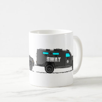 SWAT Truck Mug, Police Tactical Vehicle Gift Coffee Mug