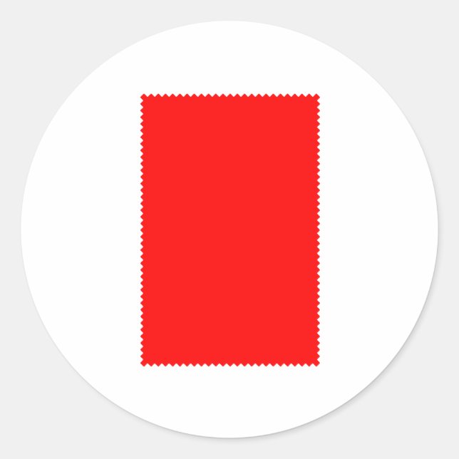 Swatch Colour The MUSEUM Zazzle Gifts Template Classic Round Sticker (Front)