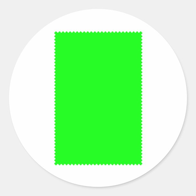 Swatch Colour The MUSEUM Zazzle Gifts Template Classic Round Sticker (Front)