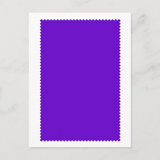 Swatch Colour The MUSEUM Zazzle Gifts Template Postcard (Front)