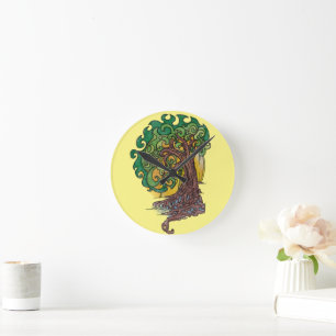 Sway Fancy Round Clock