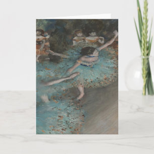 Swaying Dancer by Degas Card