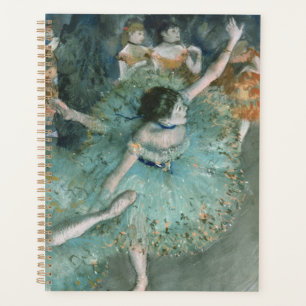 Swaying Dancer (Dancer in Green) Edgar Degas     Planner