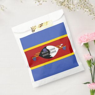 Swaziland flag favour bag
