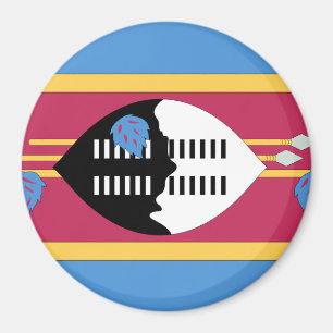 Swaziland Flag Magnet