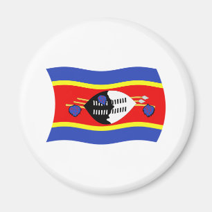 Swaziland Flag Magnet