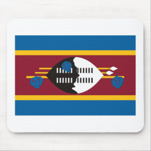 Swaziland Flag Mousepad
