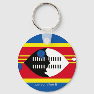 Swaziland keychain