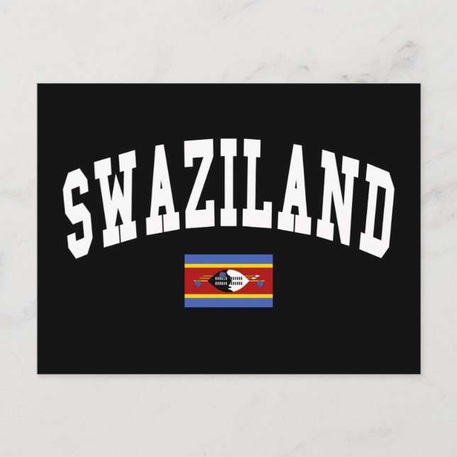 Swaziland Style Postcard (Front)