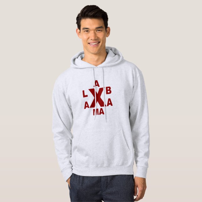 SWEAT A CAPUCHE BASIC ALABAMA HOODIE (Front Full)
